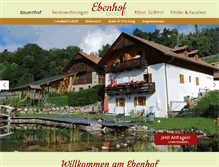 Tablet Screenshot of ebenhof.it